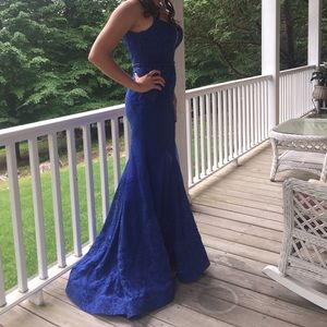 Royal Blue Dress